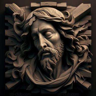 3D model st jesus (STL)